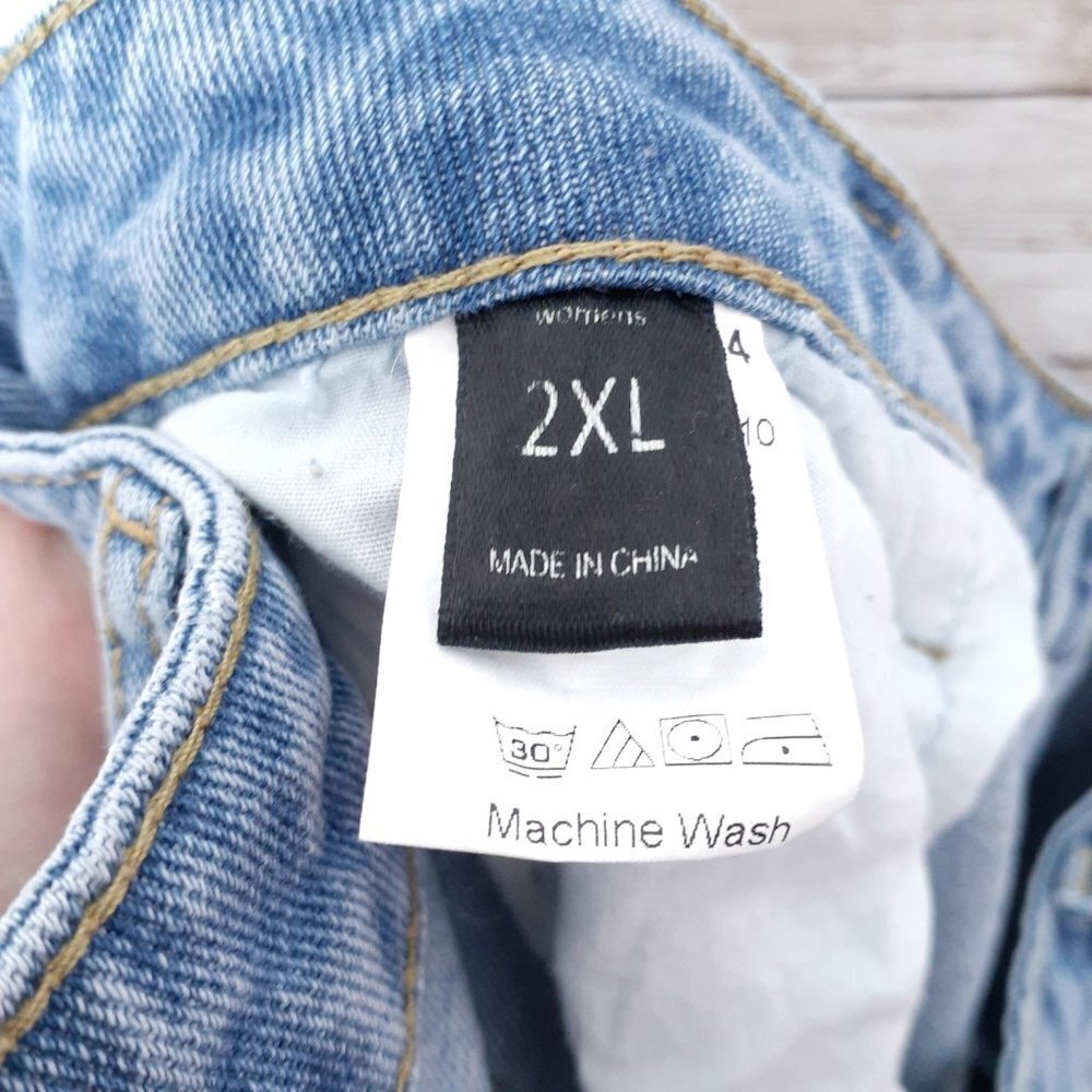 Womens Jeans 2XL Tapered Leg Unbranded 149 - Picture 4 of 5